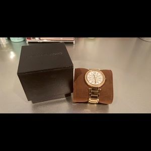 Michael Kors Women's Parker Gold Tone Watch